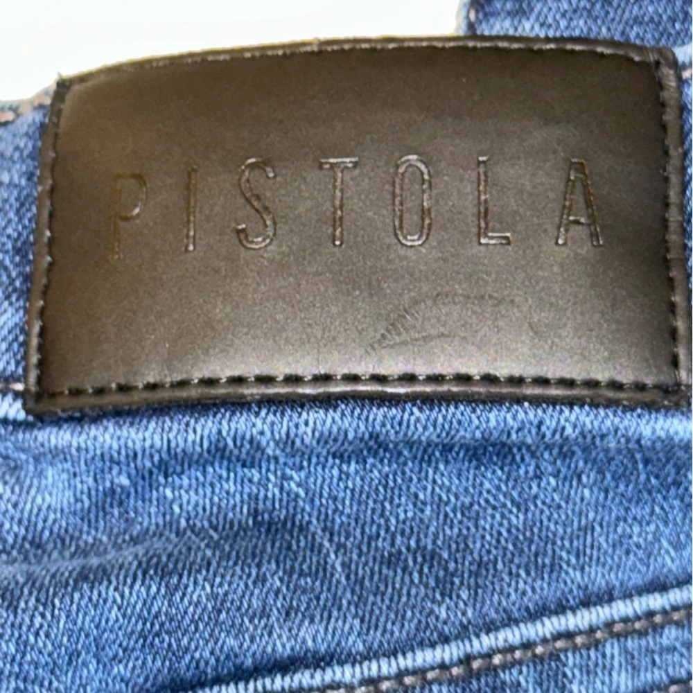 Pistola High Waisted Raw Hem Skinny Jeans - Picture 5 of 16